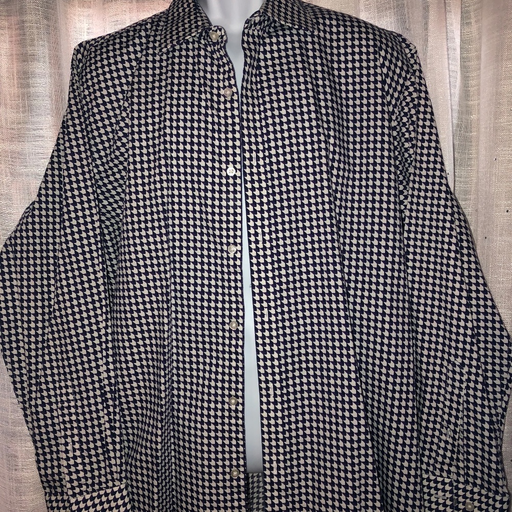 Sean John Tailored Fit Long Sleeve Shirt